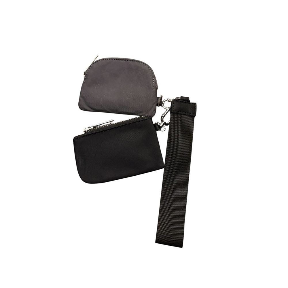 Lululemon Gray and Black Wristlet Set - Picture 2 of 3